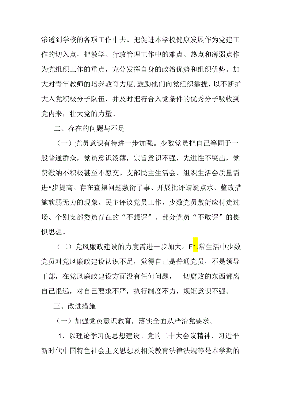 两份：2024年高等学校上半年党建工作总结报告.docx_第3页