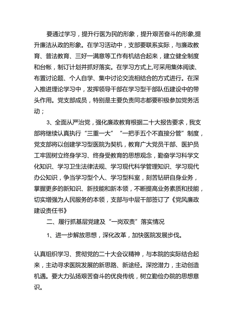 医院2024年党建工作计划十篇（精选）.docx_第3页
