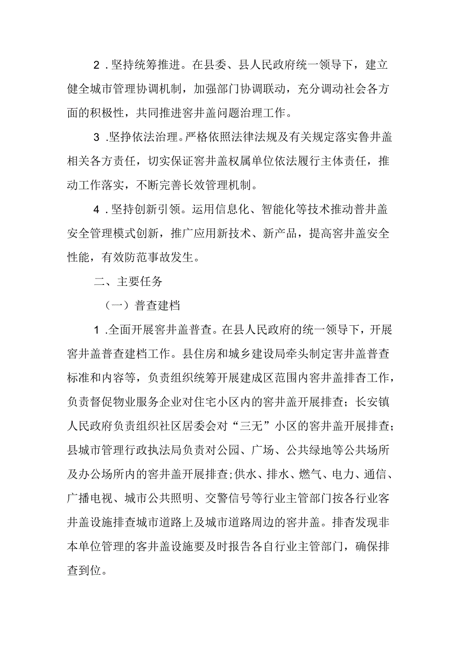 2024年城市窨井盖安全治理专项行动方案.docx_第2页