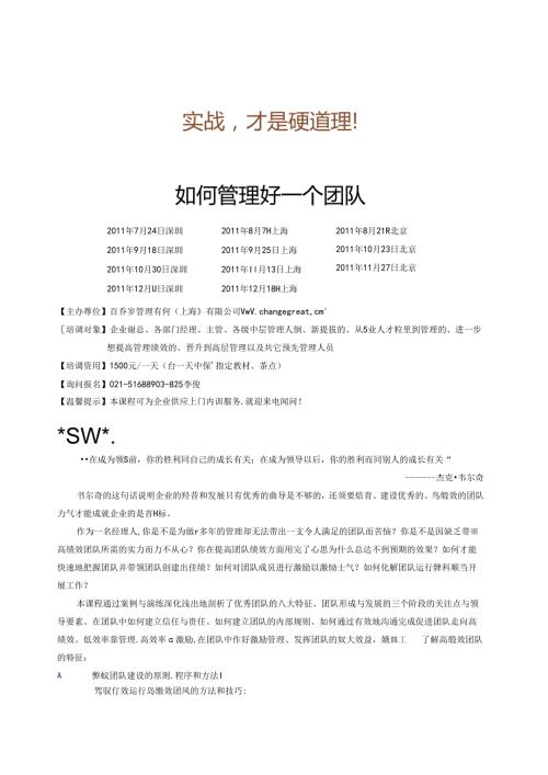 3533如何管理好一个团队.docx