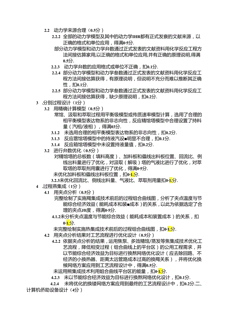 2024全国大学生化工设计竞赛现代设计方法评审细则.docx_第2页