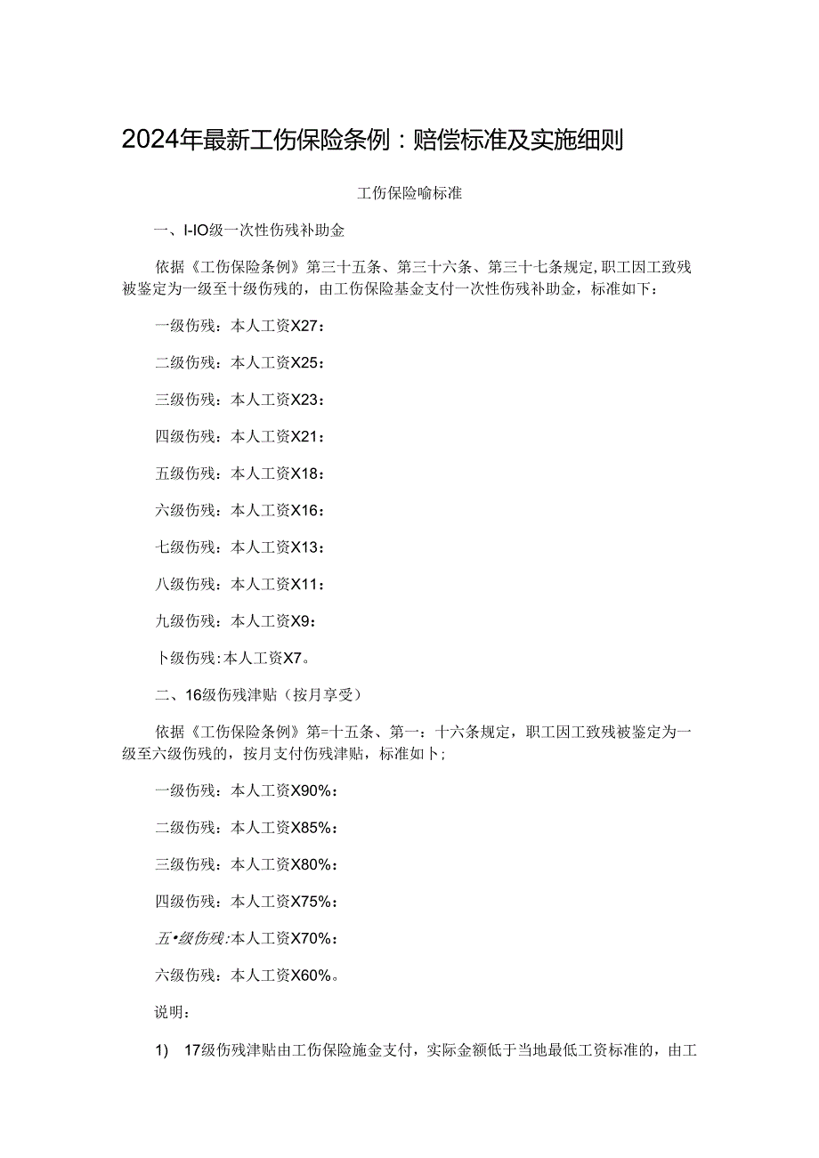 2024年最新工伤保险条例.docx_第1页