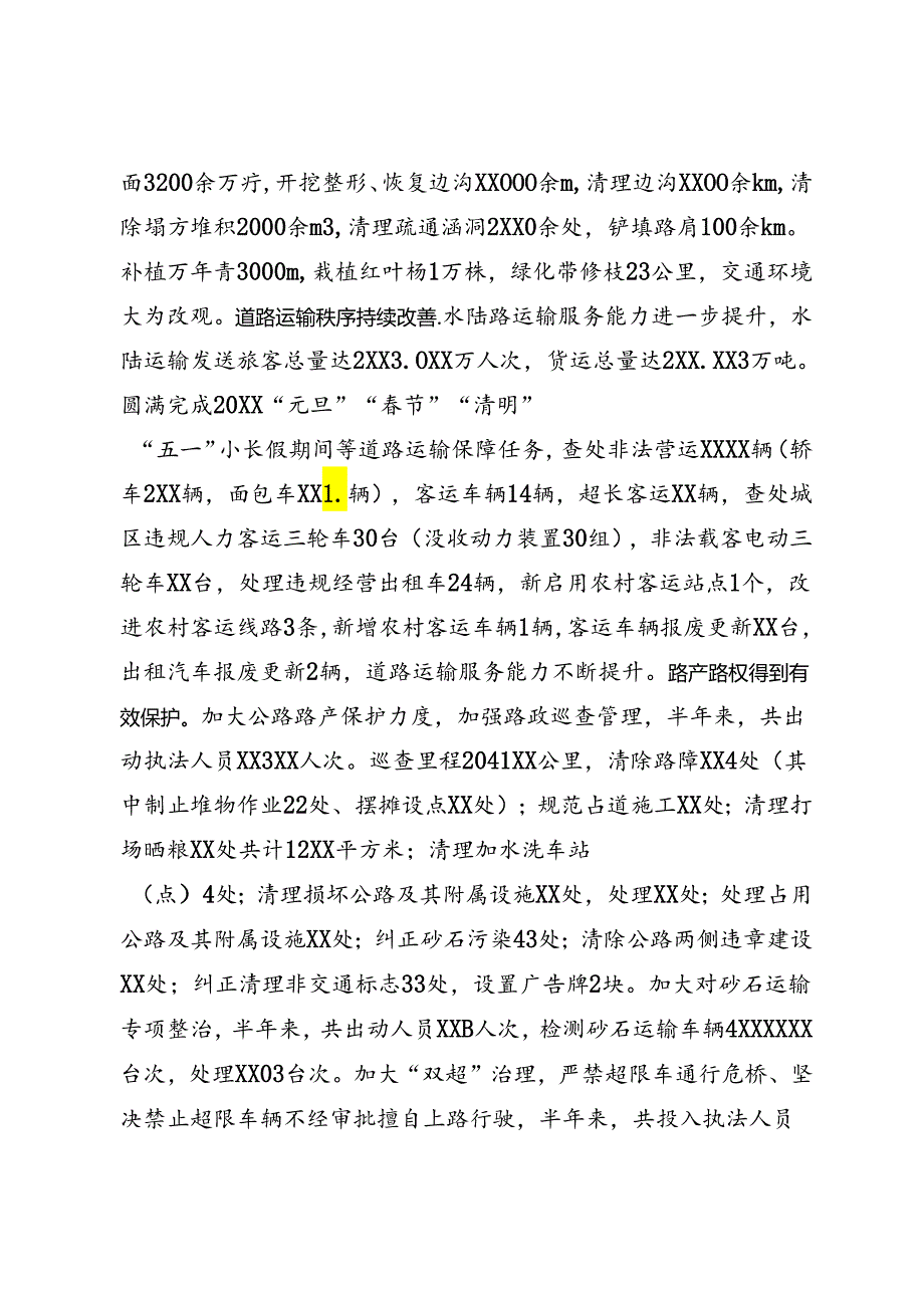 交通局半年工作总结.docx_第3页