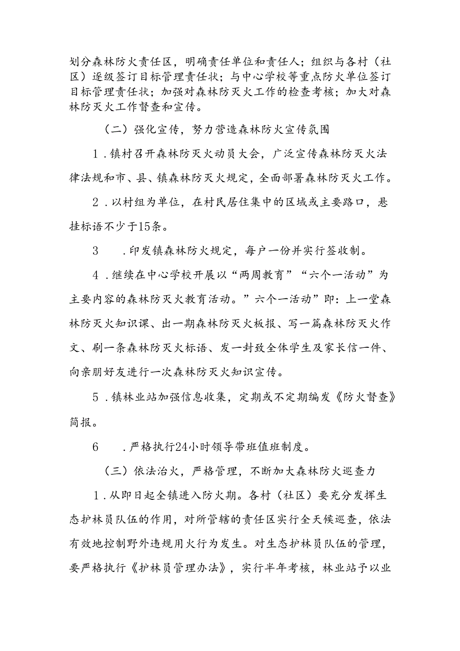 XX镇2024森林防灭火工作计划.docx_第2页
