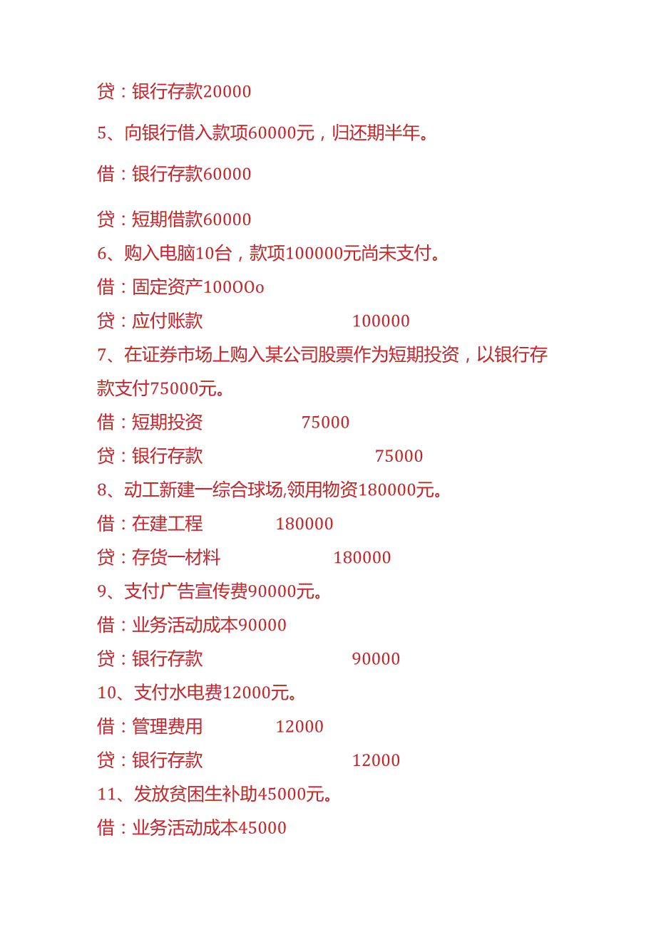 记账实操学校会计账务处理分录.docx_第2页
