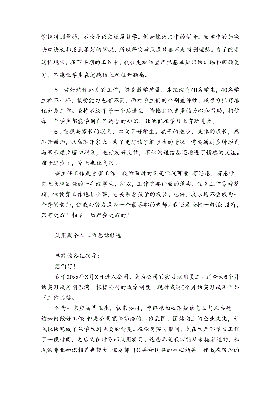 试用期个人工作总结精选.docx_第2页