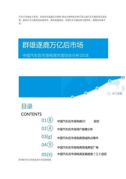 中国汽车后市场电商综合分析.docx
