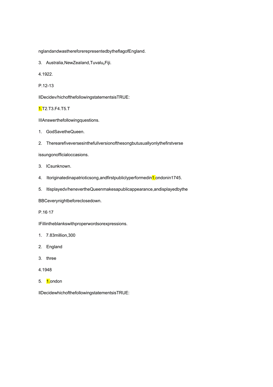 《最新英美概况》练习参考答案(英国部分) (1).docx_第2页