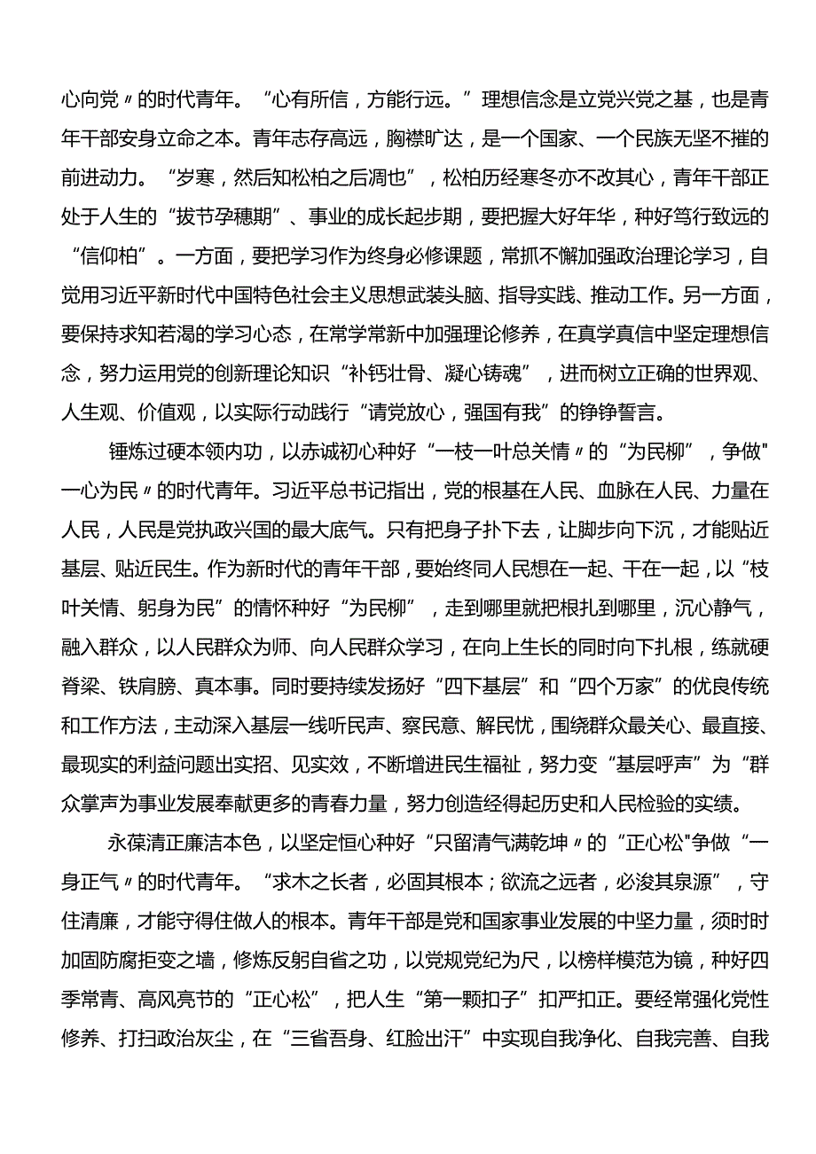 共9篇2024党纪学习教育夯实理想信念的坚固基石发言材料.docx_第3页
