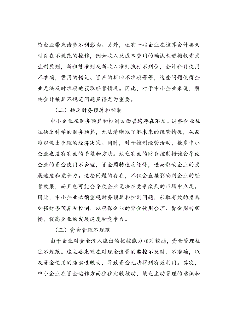 中小企业财务管理存在的问题及对策.docx_第2页