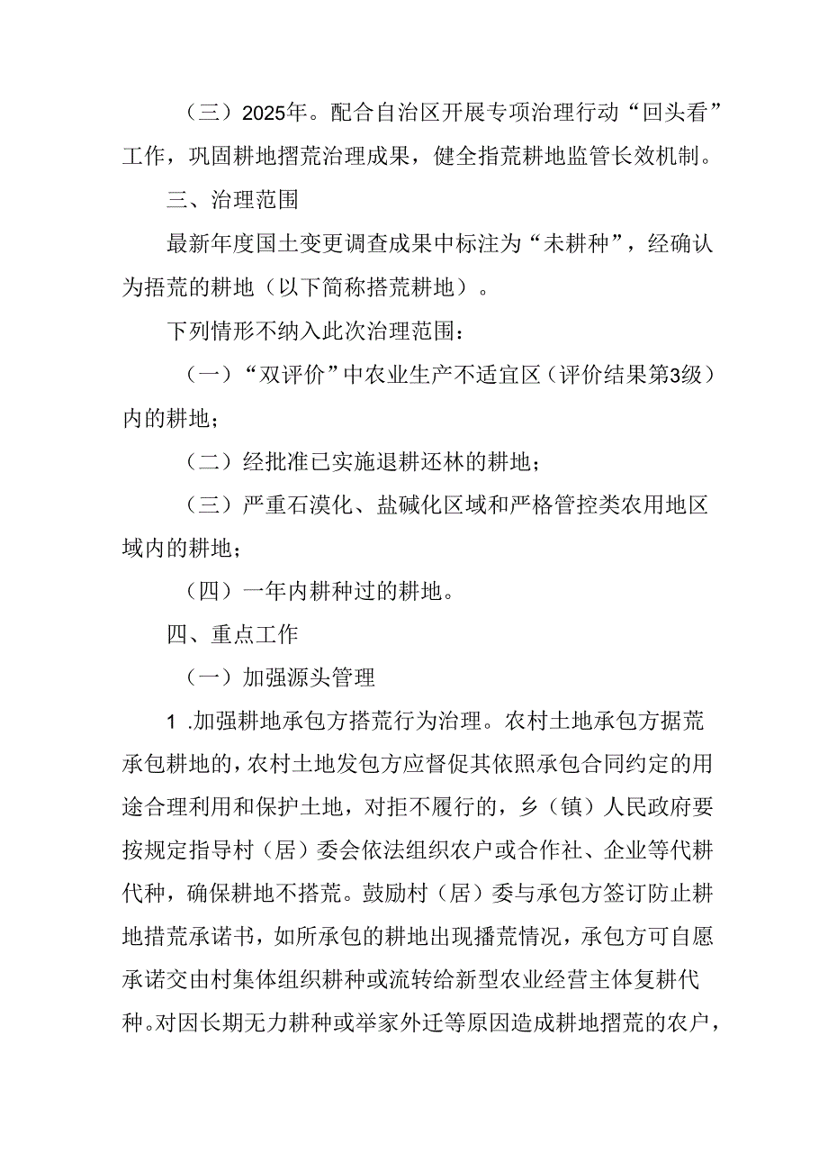 2024年耕地撂荒治理专项行动方案.docx_第2页
