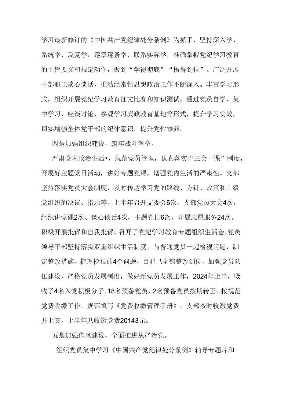 2024年上半年党支部工作总结3260字范文稿.docx_第3页