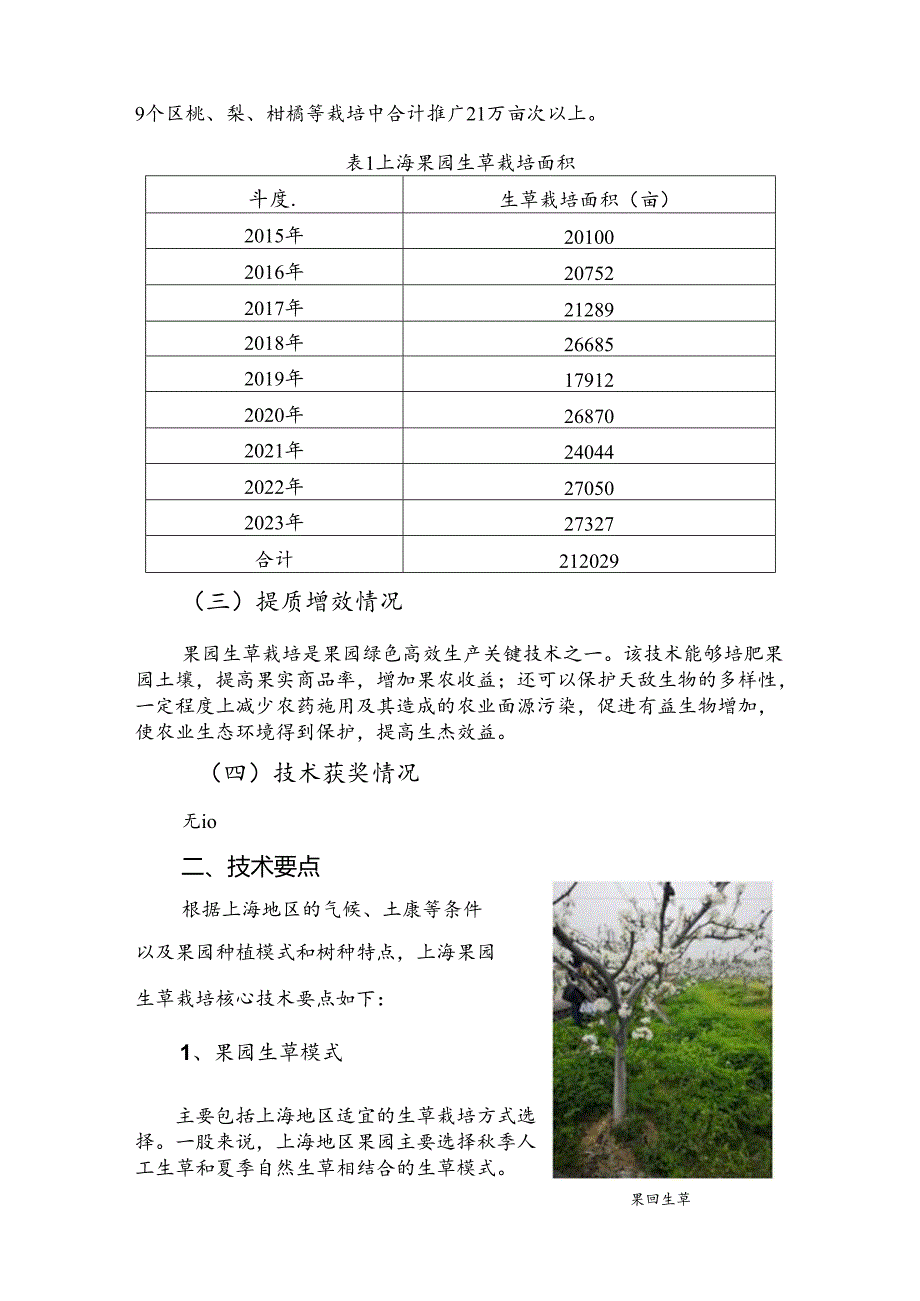 2024年上海市农业主推技果园生草栽培技术.docx_第2页