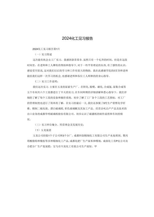 2024化工见习报告.docx