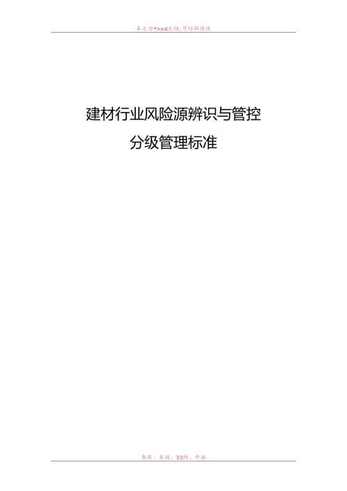 建材行业安全风险辨识分级管控建议清单模板.docx