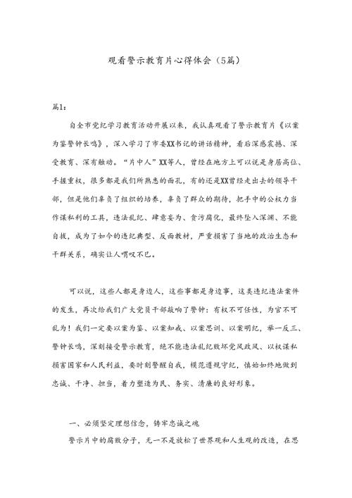 （5篇）观看警示教育片心得体会.docx
