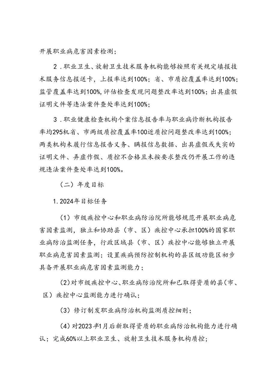 山东省职业病防治机构提质合规行动（20242025年）实施方案.docx_第2页