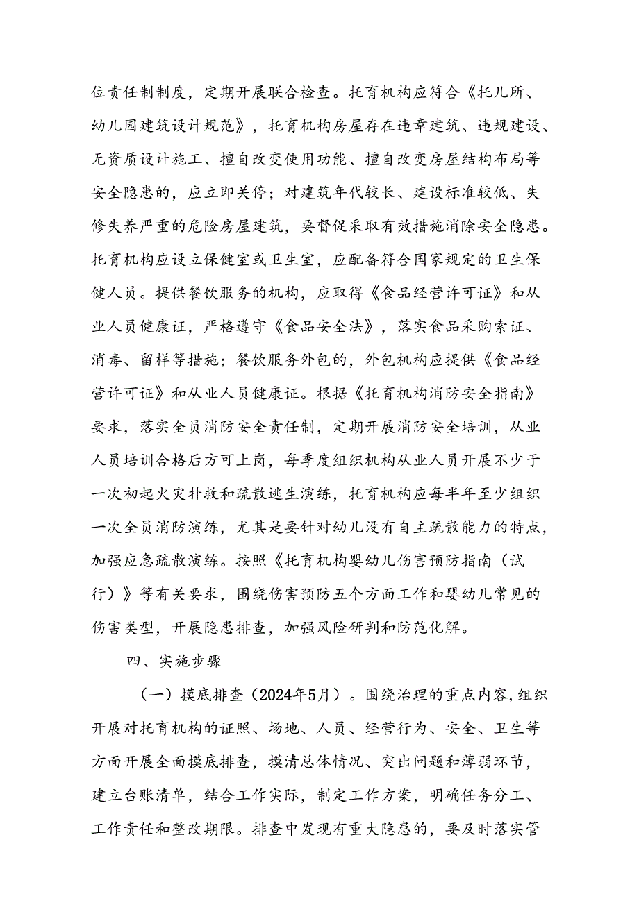 XX区托育机构治理“攻坚提升年”行动实施方案.docx_第3页