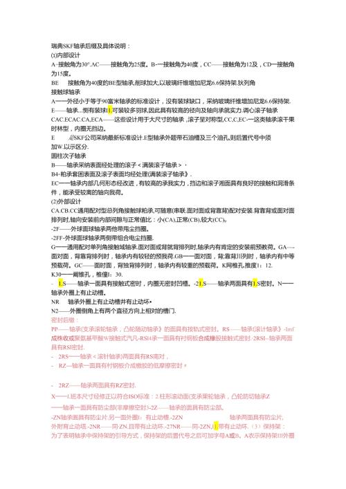 SKF轴承后缀含义说明.docx