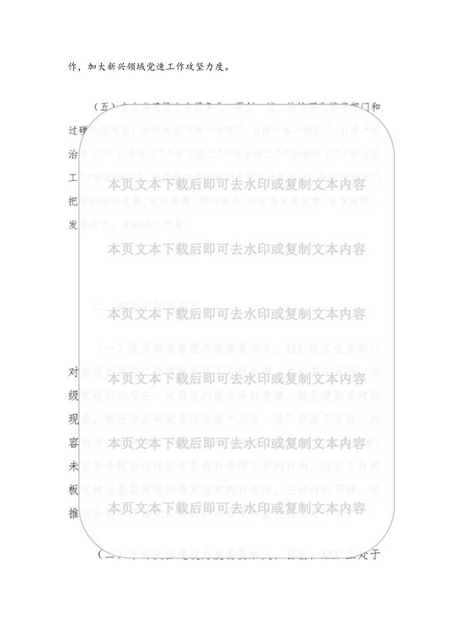 关于党建工作总结及下一步计划（精选）.docx_第3页