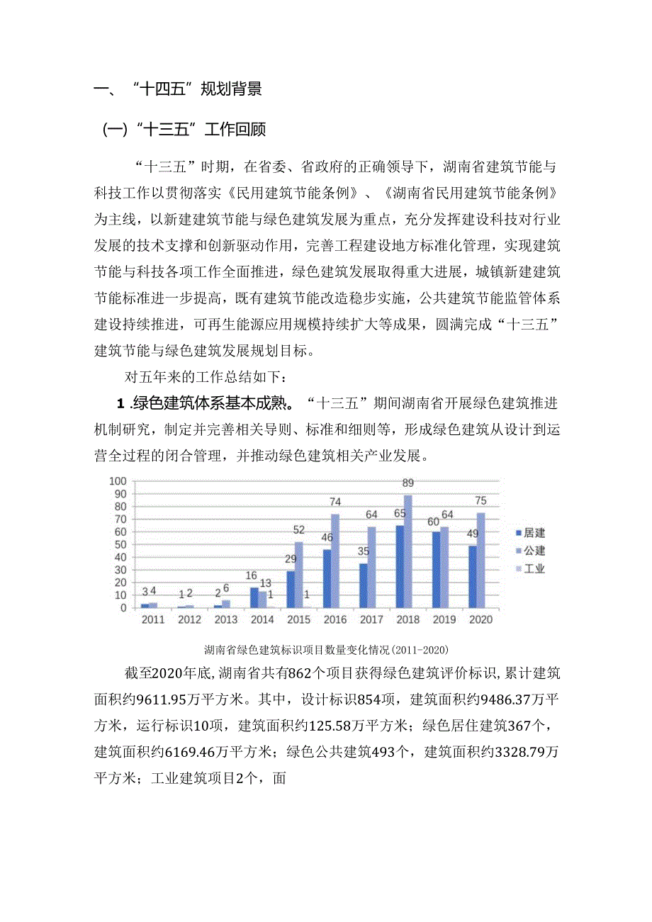 【政策】湖南省“十四五”建筑节能与绿色建筑发展规划（征求意见稿））.docx_第3页