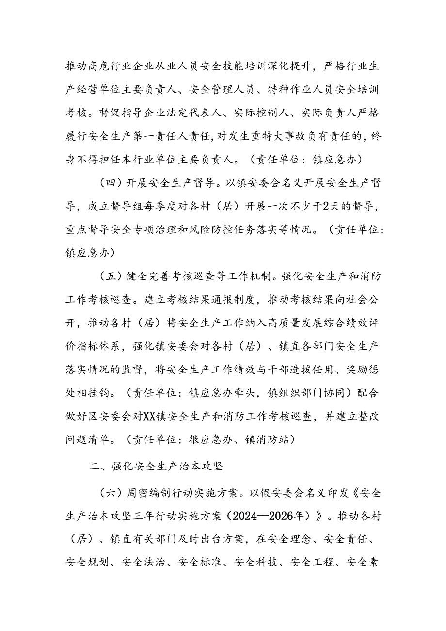 XX镇2024年安全生产工作实施方案.docx_第3页