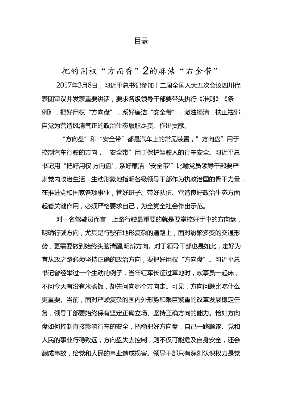 把好用权“方向盘”系好廉洁“安全带”.docx_第1页
