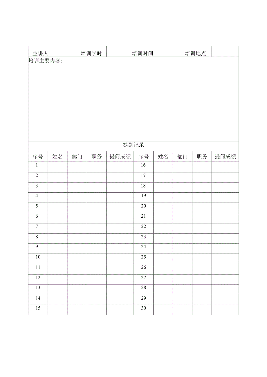 XX光电科技有限公司安全生产教育培训记录（2024年）.docx_第2页