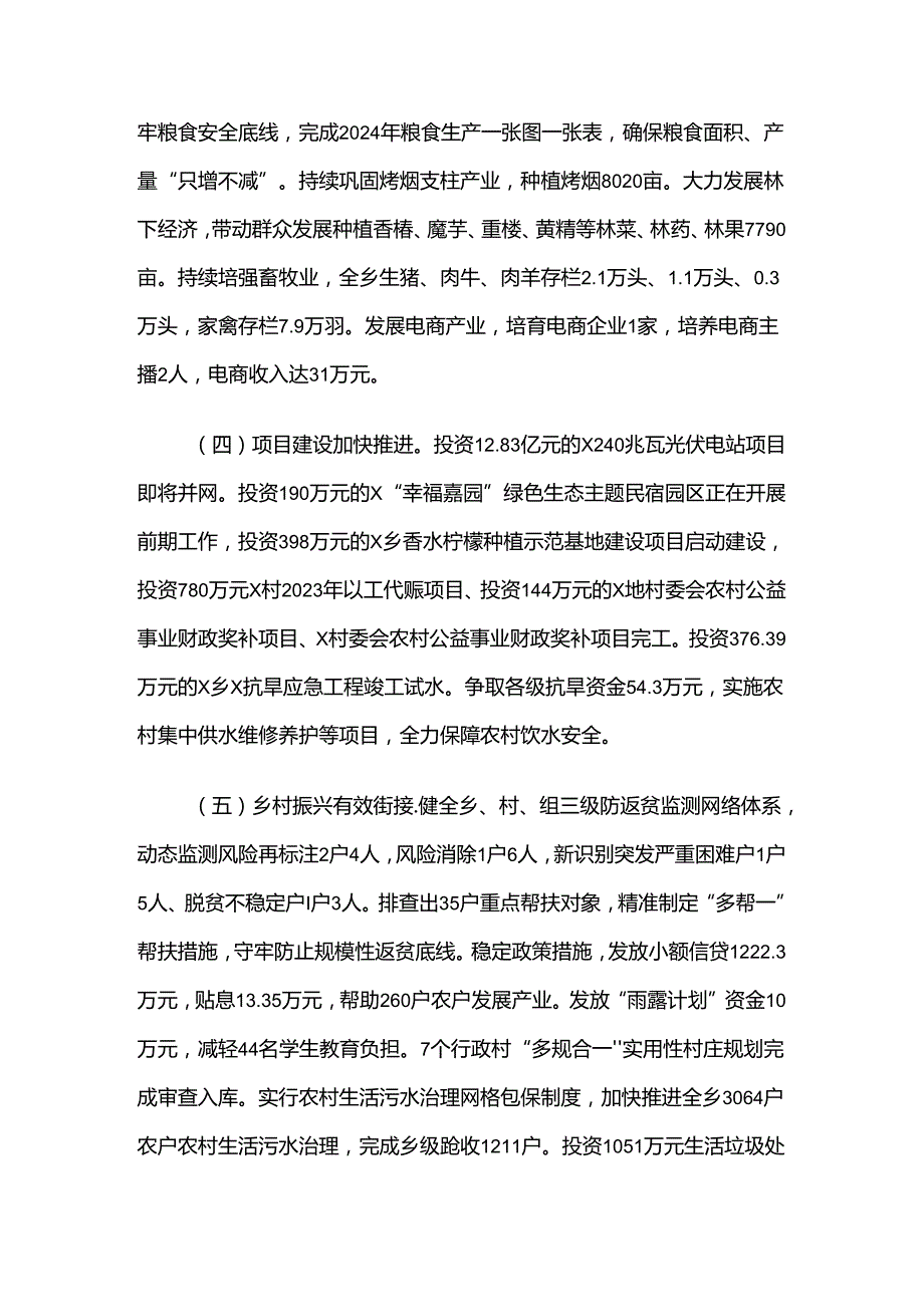 乡2024年上半年工作总结.docx_第2页