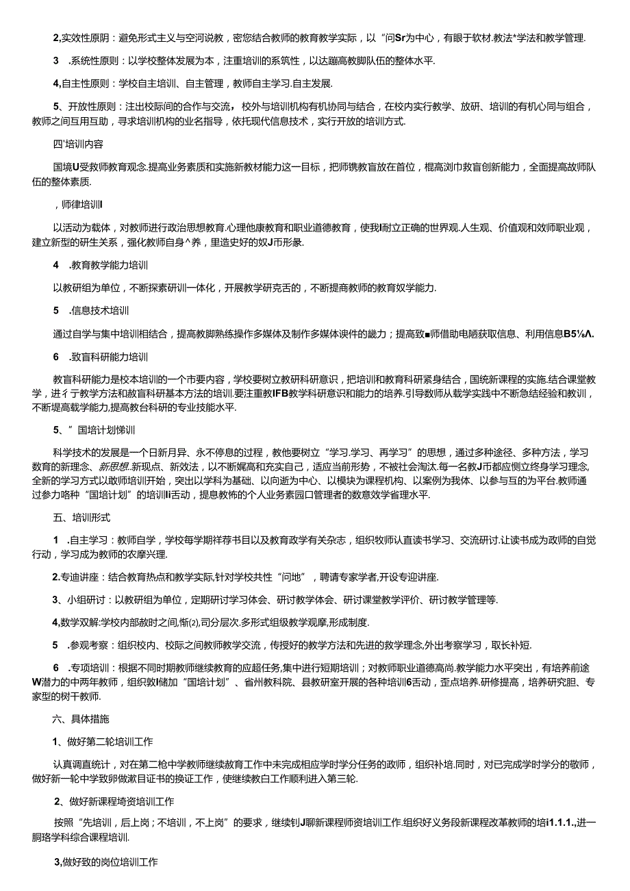 教师培训方案10篇.docx_第2页