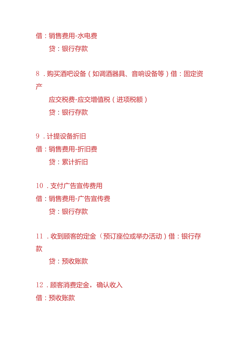 做账实操酒吧账务处理分录.docx_第3页