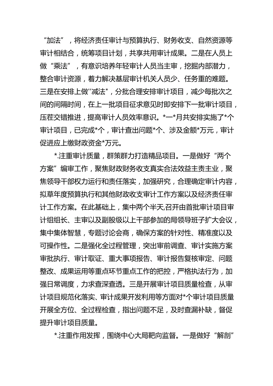 审计2024上半年工作总结.docx_第2页
