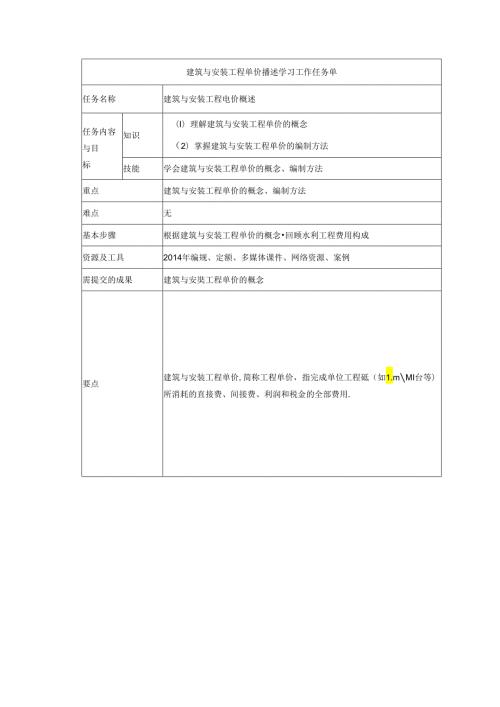 水利工程建筑预算定额教案1建筑工程费用构成和计算程序.docx