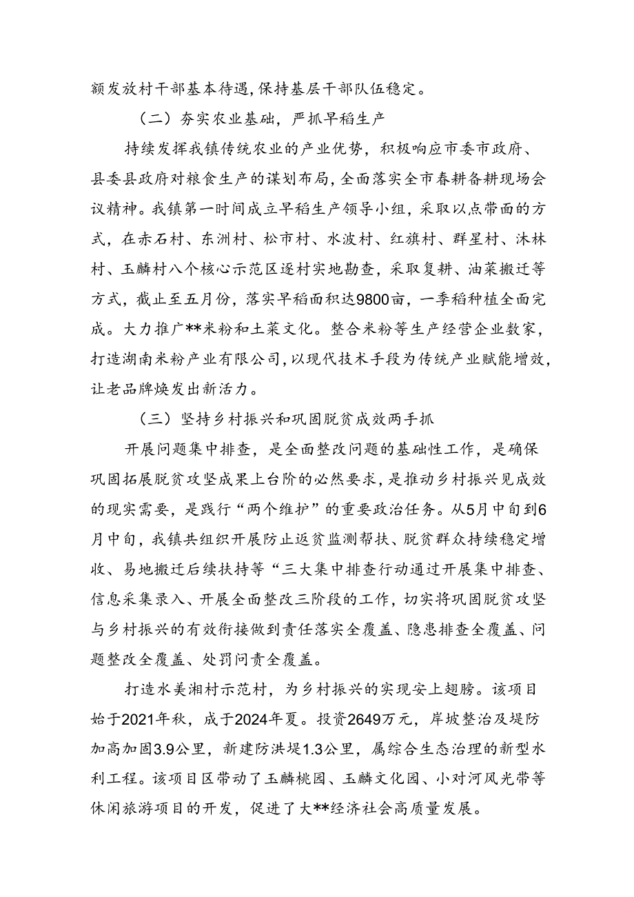 2024年上半年工作总结及下半年工作思路（共15篇）.docx_第3页
