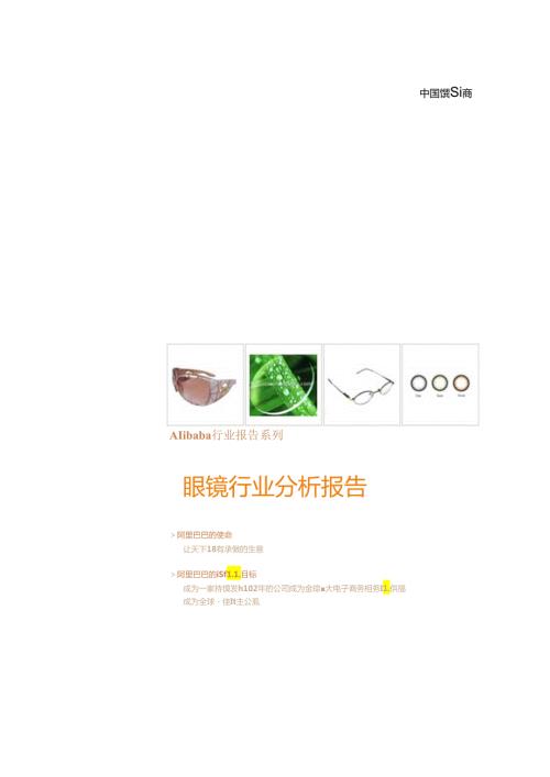 眼镜行业分析报告.docx