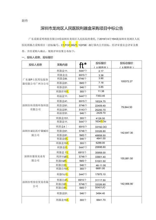 深圳市公安局科技项目论证、监理及评估项目中标公告.docx