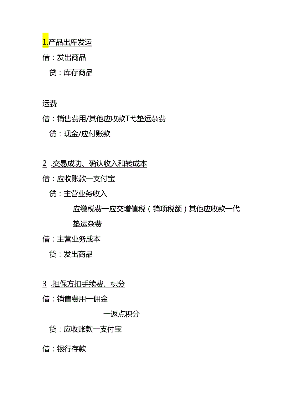记账实操电商行业会计分录.docx_第2页