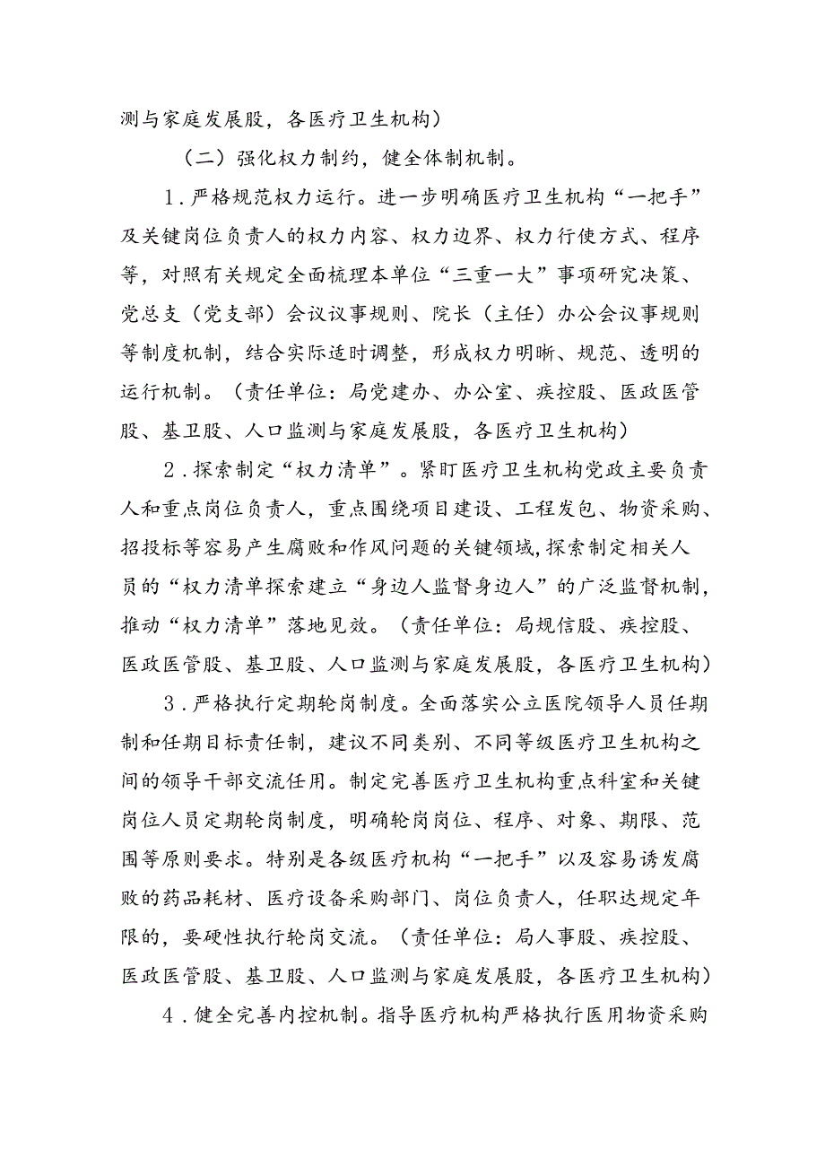 （10篇）关于开展医药领域腐败问题集中整治工作方案范文.docx_第3页