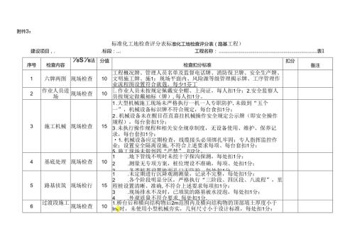 标准化工地检查表.docx