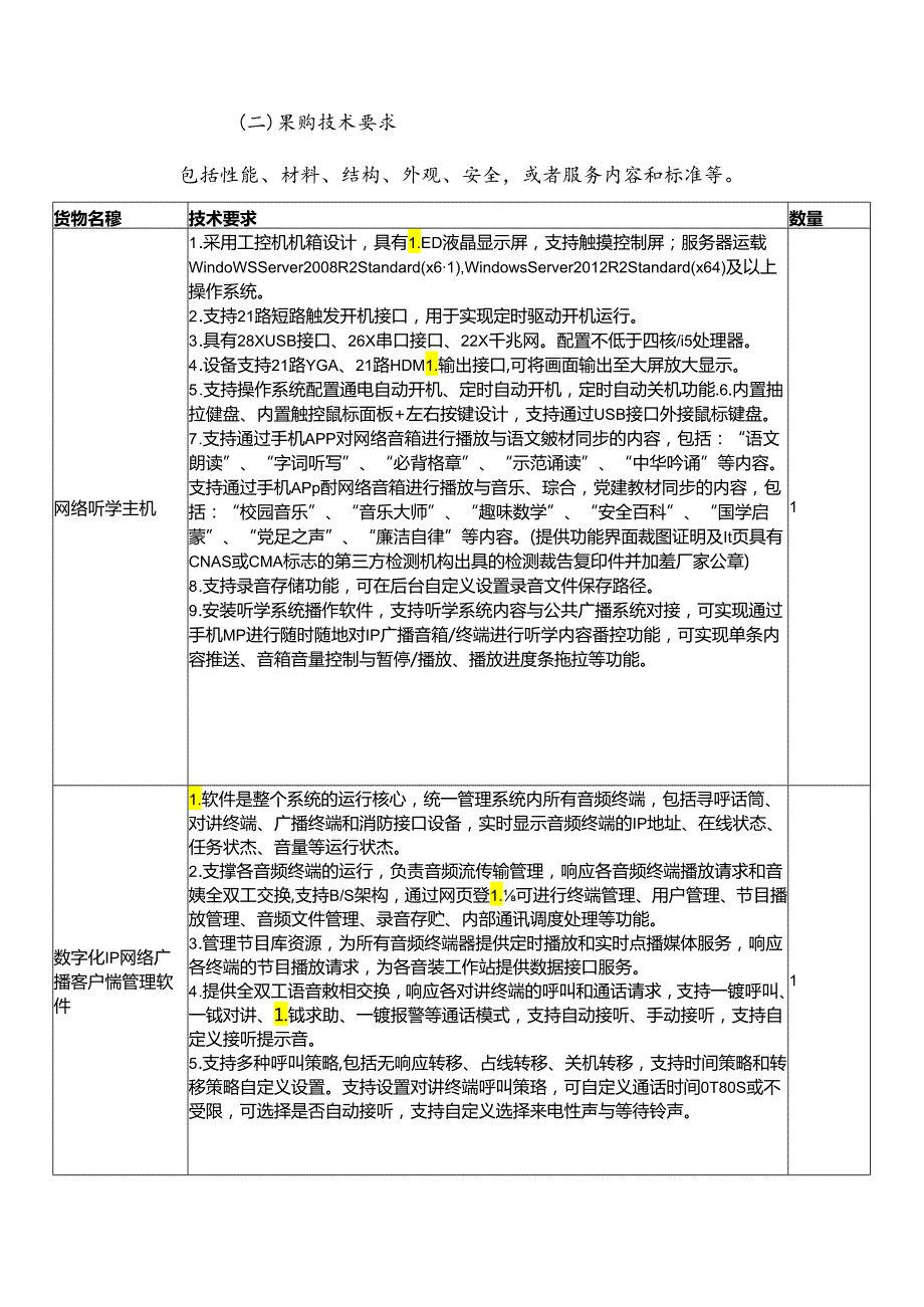 XX中医药大学校园广播系统改造方案（2024年）.docx_第3页