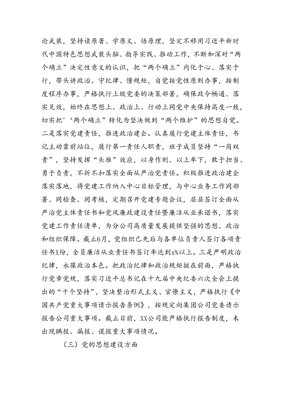 党组织2023年上半年落实全面从严治党（党建）责任年中自查报告（集团公司）.docx_第3页