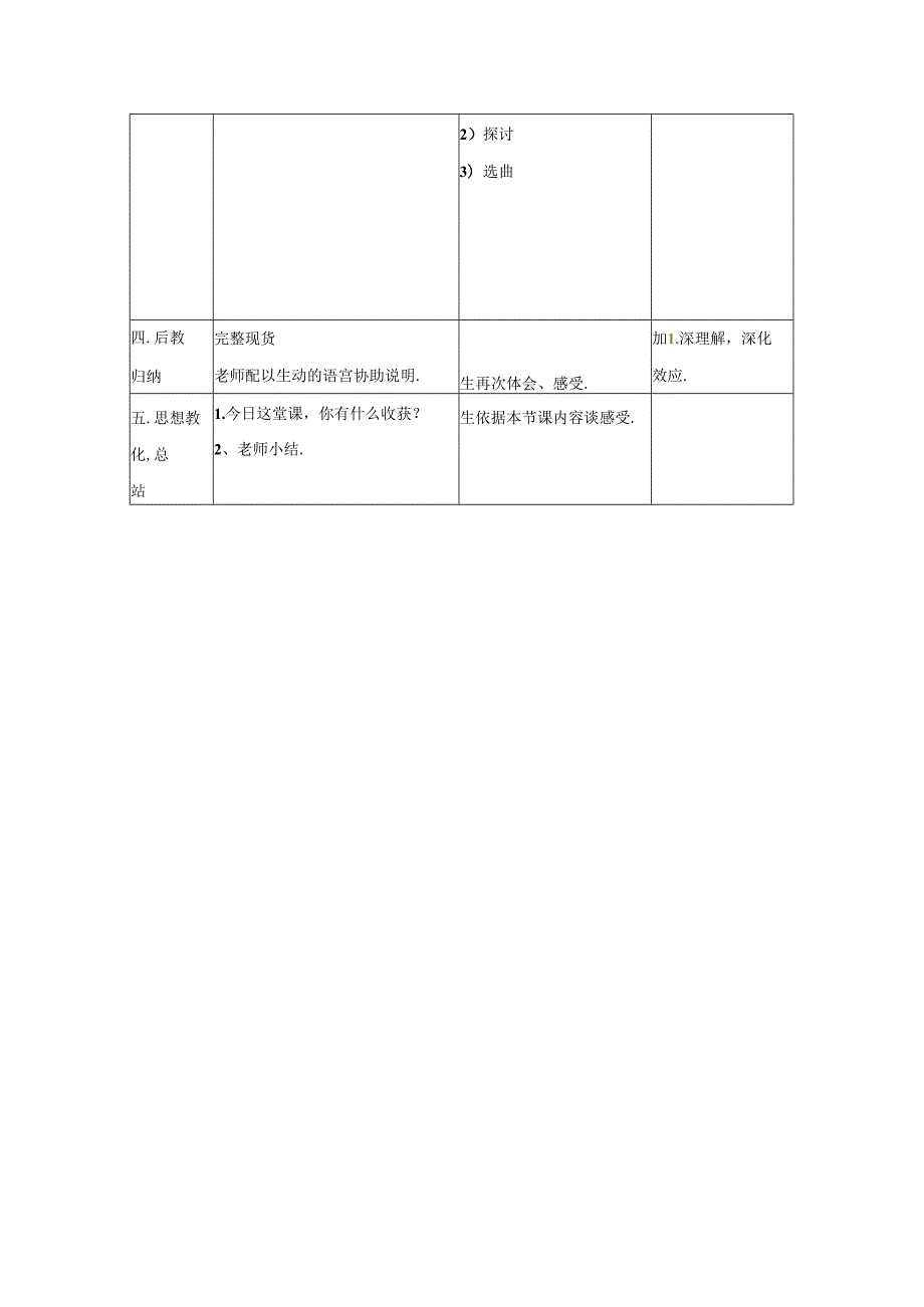 五年级上音乐教案渔舟唱晚2人音（五线谱）.docx_第3页