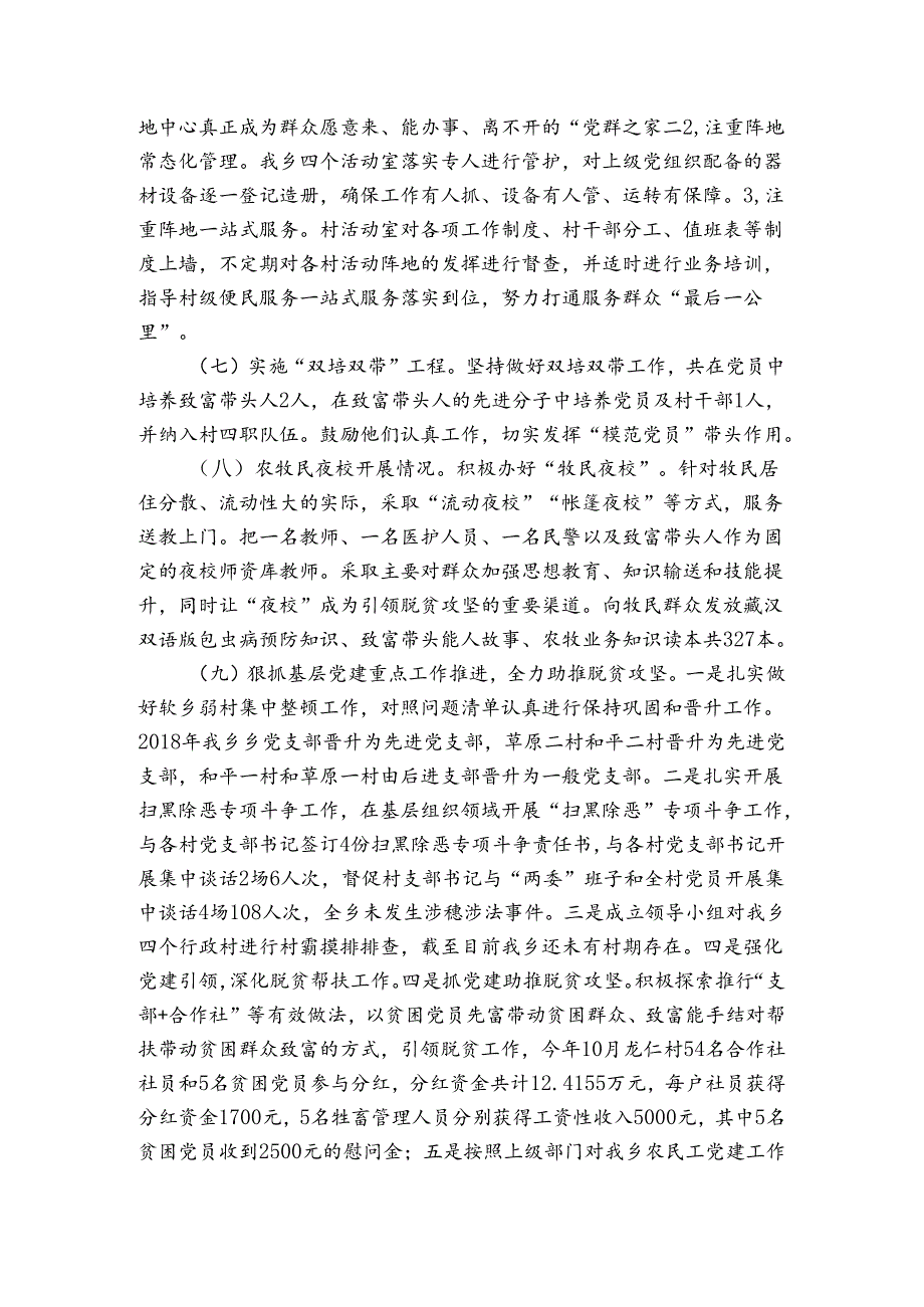 乡党委委员副乡长个人工作总结(通用3篇).docx_第3页