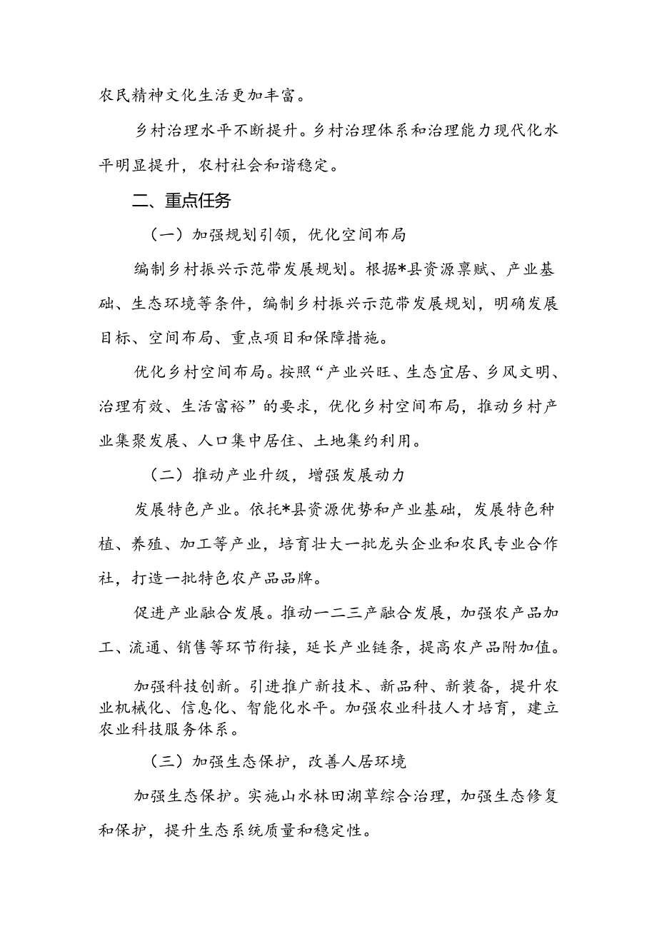 县推进乡村振兴示范带提质增效工作方案.docx_第3页