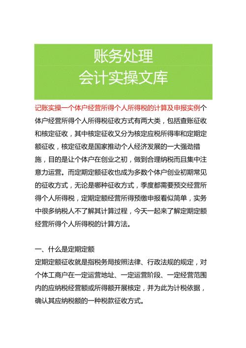 记账实操个体户经营所得个人所得税的计算及申报实例.docx