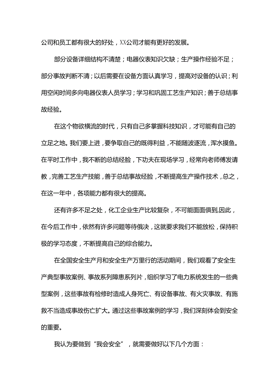 化工厂工作总结通用22篇.docx_第2页