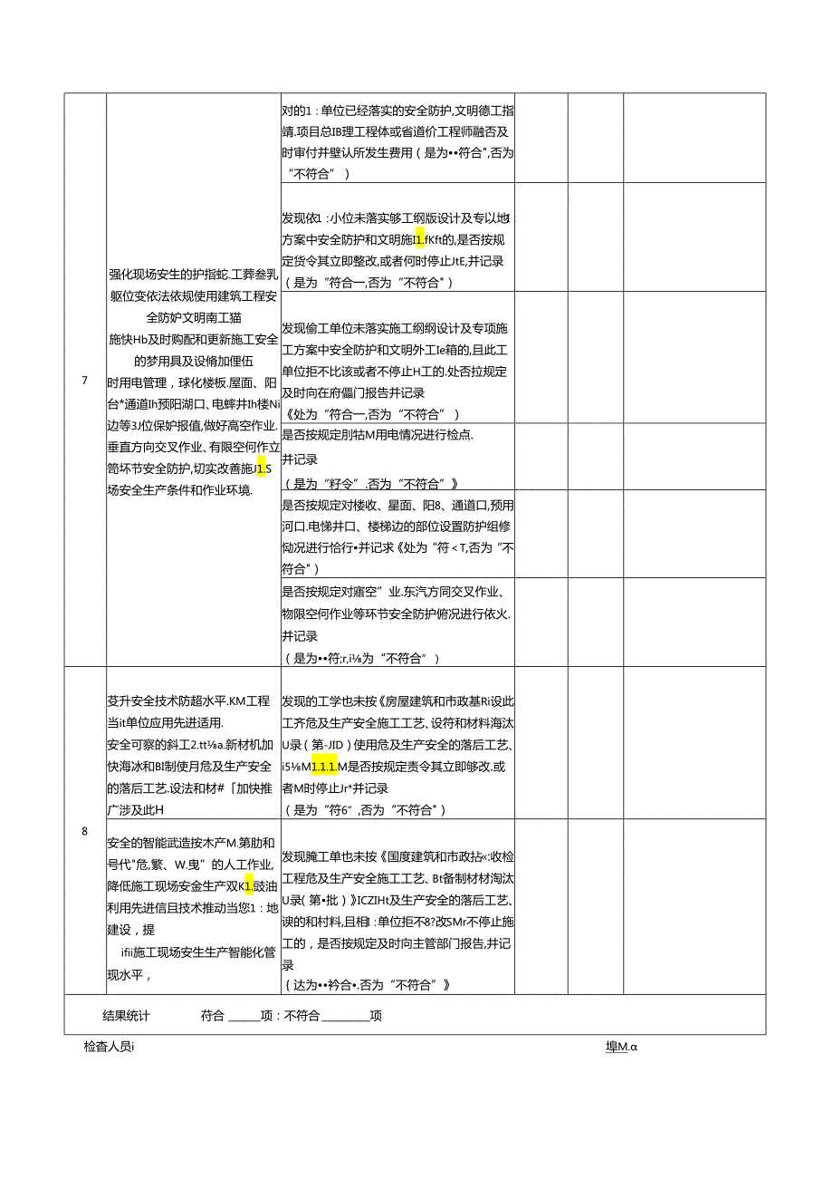 2022年房屋市政工程(监理单位)安全生产治理行动检查表.docx_第3页