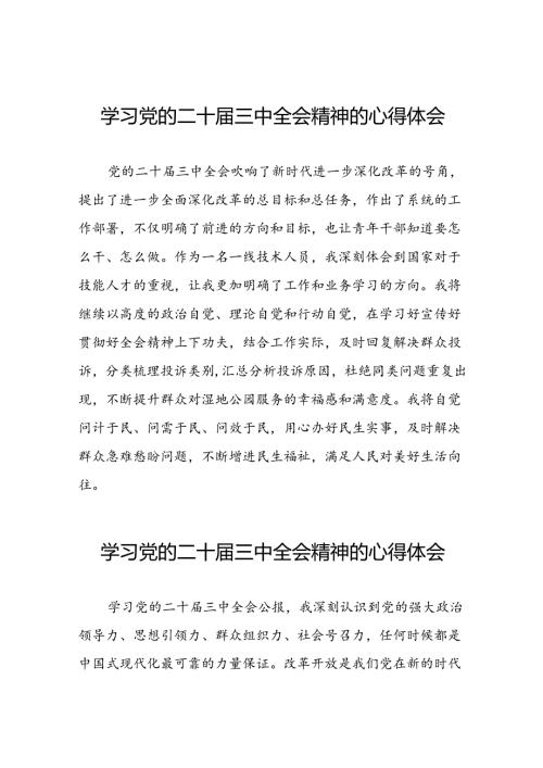 关于二十三中全会精神的心得体会范例42篇.docx