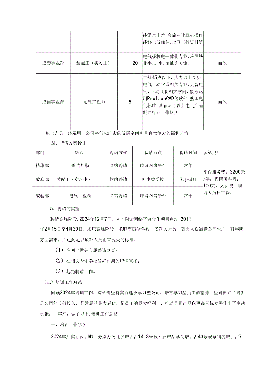 2024年招聘及培训工作总结.docx_第2页