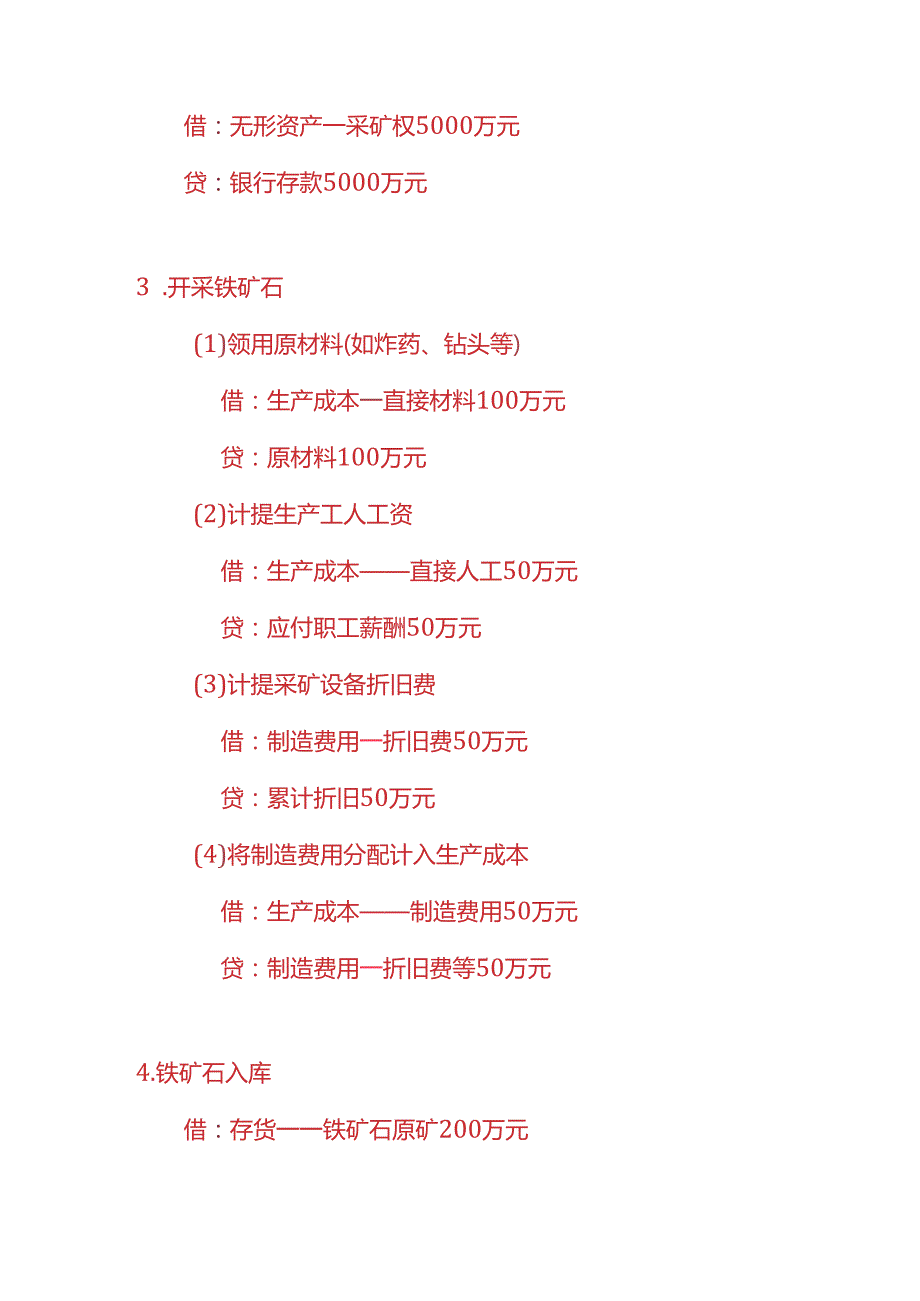 做账实操采矿公司的账务处理实例.docx_第3页